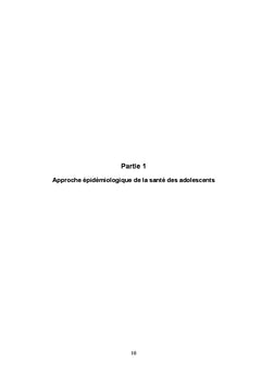 Santé des adolescents algérois en milieu scolaire