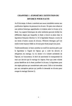 La rupture du mariage par la volonté unilatérale de l'épouse