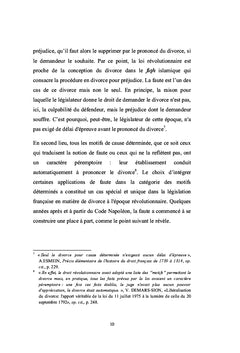 La rupture du mariage par la volonté unilatérale de l'épouse