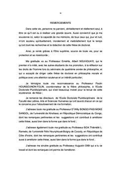 Theorie et pratique des droits de l'Homme