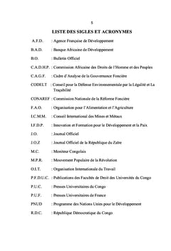 La propriété foncière de l'État face à la réforme foncière en RD Congo
