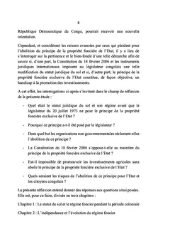 La propriété foncière de l'État face à la réforme foncière en RD Congo