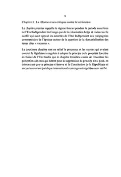 La propriété foncière de l'État face à la réforme foncière en RD Congo