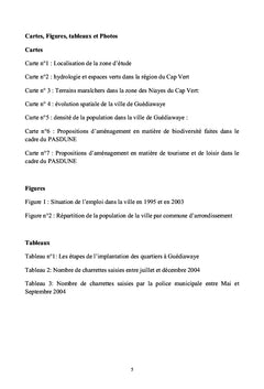 De la Gestion de l'Environnement des Niayes Dakar-Senegal en Question