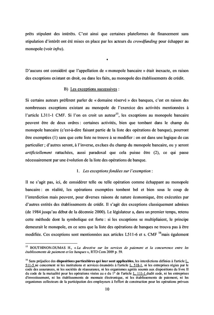 Le monopole bancaire français face au droit de l'Union europeenne