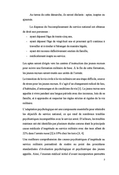 Conséquences des troubles psychiatriques sur l'aptitude au travail