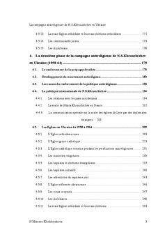 La campagne antireligieuse de N.S.Khrouchtchev en Ukraine