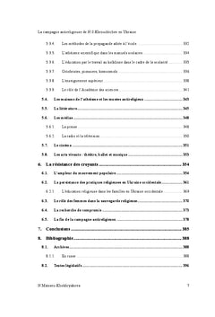 La campagne antireligieuse de N.S.Khrouchtchev en Ukraine