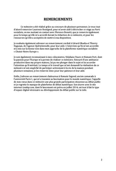 EP2014 : Une campagne socialiste numérique