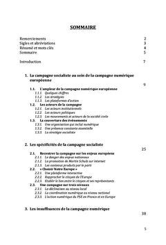 EP2014 : Une campagne socialiste numérique