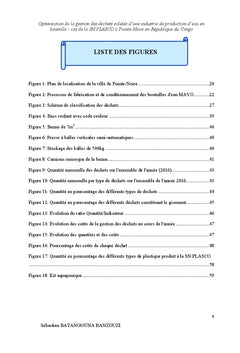 Optimisation de la gestion des dechets d'une industrie