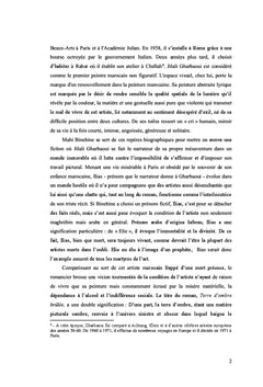 La Condition de l'artiste dans "Terre d'Ombre brûlée" de Mahi Binebine