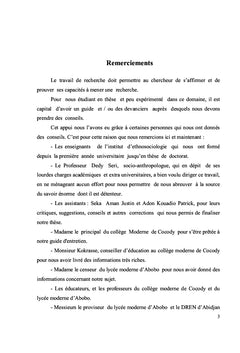 Les déterminants des échecs scolaires dans l'enseignement secondaire