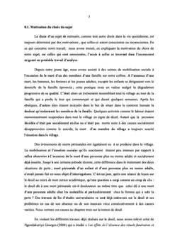 Problematique du deuil consecutif A la mort perinatale