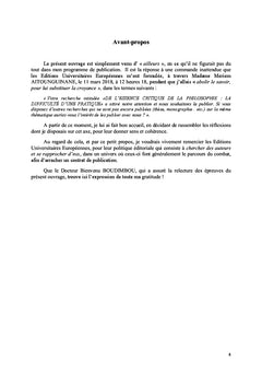 Philosophie de l'Émergence et de la Renaissance africaines