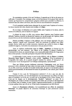 Philosophie de l'Émergence et de la Renaissance africaines