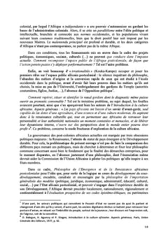 Philosophie de l'Émergence et de la Renaissance africaines
