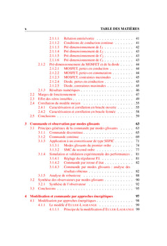 Praticité en modélisation et commande pour convertisseurs de puissance