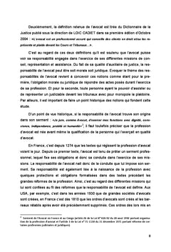 Les Responsabilités de l'Avocat