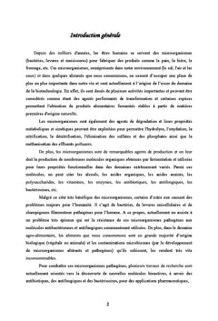 Sélection des bactéries productrices des substances bioactives