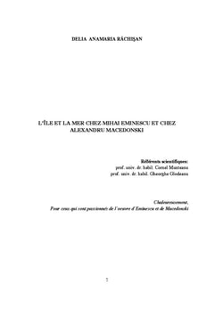 L'Île et la Mer chez Mihai Eminescu et chez Alexandru Macedonski