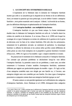 Réflexion théorique sur l'explication de la performance des Entreprises