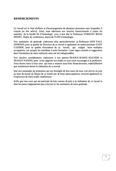 Conflits fonciers en cote d'Ivoire: Cas du departement de Blolequin