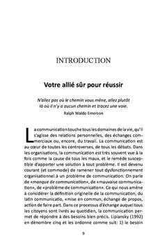 Communication, Passage Obligé