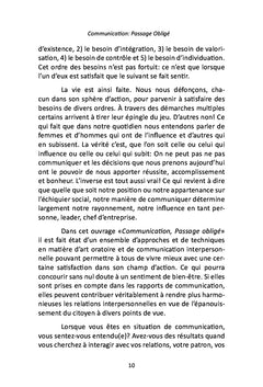 Communication, Passage Obligé