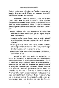 Communication, Passage Obligé