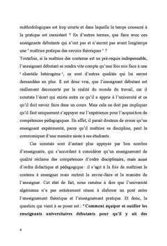 Pour une formation pédagogique