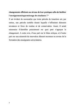 Pour une formation pédagogique
