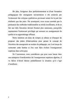 Pour une formation pédagogique