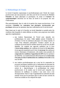 Etude des risques psychosociaux dans un centre d'appels