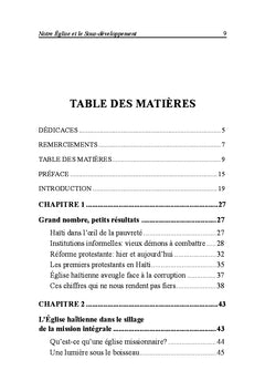 Notre Église et le Sous-développement