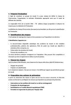 Etude ergonomique pour prévenir les Troubles Musculosquelettiques(TMS)