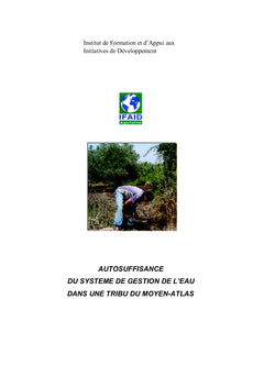 Autogestion de l'eau dans une tribu du Moyen Atlas marocain