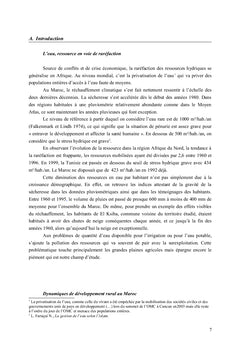 Autogestion de l'eau dans une tribu du Moyen Atlas marocain