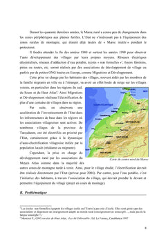 Autogestion de l'eau dans une tribu du Moyen Atlas marocain
