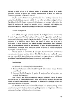 Autogestion de l'eau dans une tribu du Moyen Atlas marocain