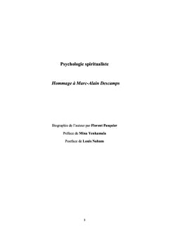 Psychologie spiritualiste