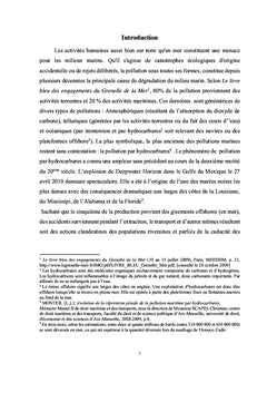 Pollution des installations offshore dans le Golfe de Guinee
