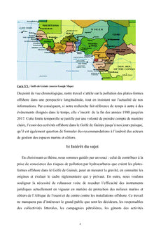 Pollution des installations offshore dans le Golfe de Guinee