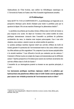 Pollution des installations offshore dans le Golfe de Guinee