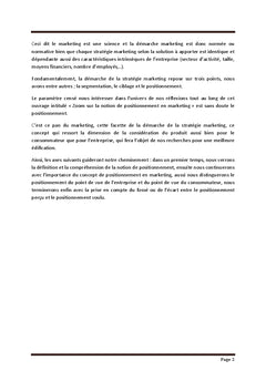 Zoom sur la notion de positionnement en marketing