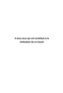 Caracterisation des Conflits Homme- Éléphant dans le Departement de Sikensi