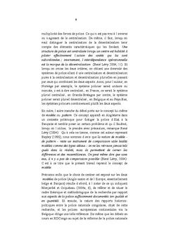 Comprendre les pratiques policières en contexte congolais