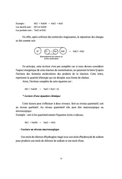 Notes de cours de chimie