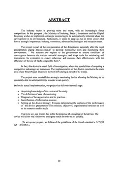 Mise en place d'un dispositif de veille stratégique