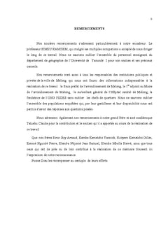 Déviation de la Nationale N5 et ses retombées socio-économiques